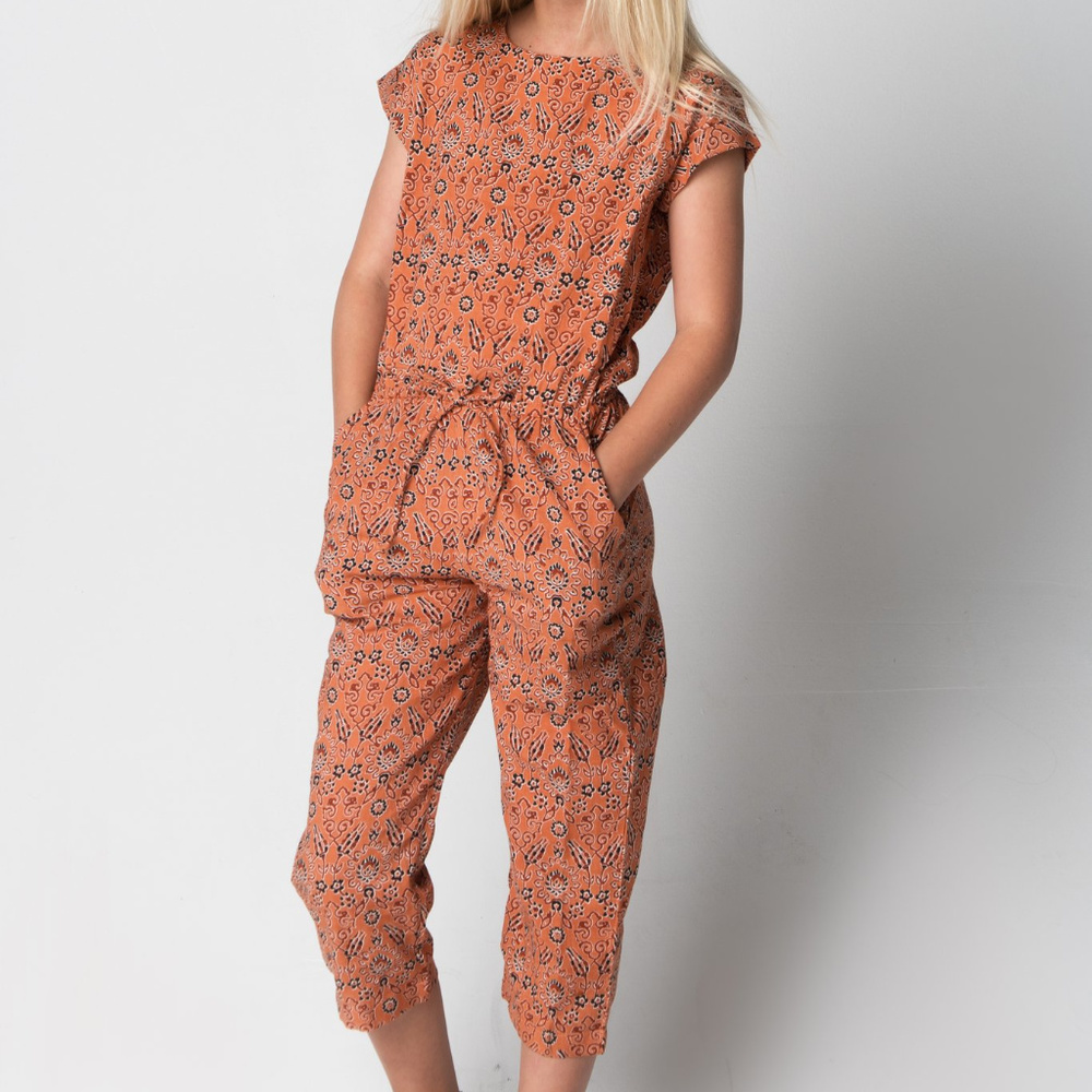 NEW Boho Kids Coral Jumpsuit